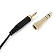 OKULI Ersatz-Audiokabel Draht Kompatibel mit Sennheiser HD25-SP, HD224, HD420, HD520, HD530, HD222 Kopfhörer