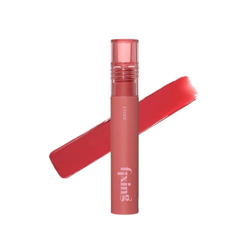 ETUDE Fixing Tint #01 Analog Rose (4g) | Long Lasting High Pigmented Liquid Lipstick | Waterproof...