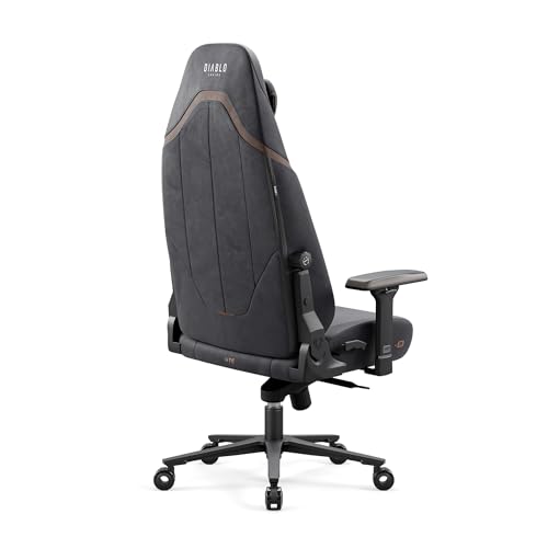 X-Eye 2.0 Sedia Gaming Ufficio Ergonomica, Poltrona da Gamer | Poggiatesta Magnetico, Braccioli e Schienale Regolabili | Supporto lombare regolabile integrato | Caricabile fino a 140 kg | Nero - Sedia gaming - Immagine 8