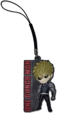 Breloque pour téléphone portable Genos One-Punch Man SD manga