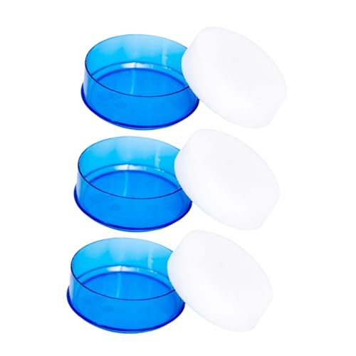 ADOCARN 3stücke Fingerspitzen-befeuchter Für Effizientes Geldzählen wasserdichte Cash Counting Schwämme Aus Robustem Material Transparentes Design Für Büro Und Heimgebrauch