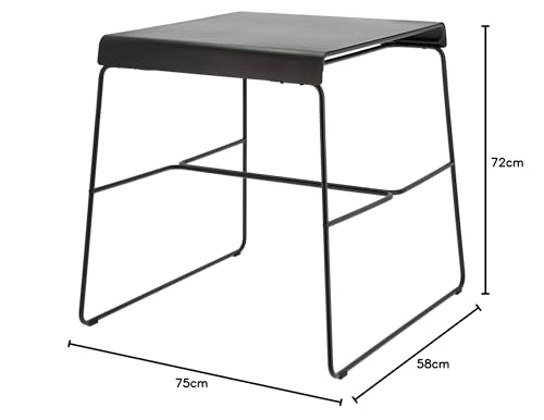 Mesa exterior ZONE DENMARK A-Café compacta anticorrosión para terrazas 4