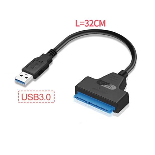 Cable Adaptador USB C a SATA 3 32CM Azul miniatura 2