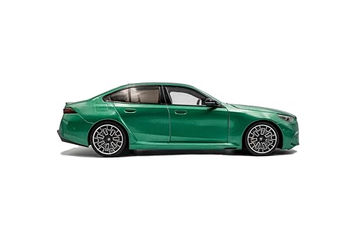Solido BMW M5 1:18 Isle of Man Verde Metálico miniatura 6