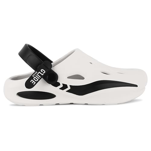 Image of BEONZA Men's Ultra Premium Classic Casual Clogs /Sandals with Adjustable Back Strap for Adults | Comfortable & Light Weight | Stylish & Anti-Skid | Waterproof & Daily Mules for Gents /Boys