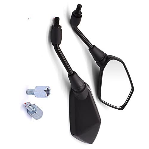 Espejo retrovisor motocicleta Yamaha Xmax 300 400 espejo convexo lateral trasero universal 10mm
