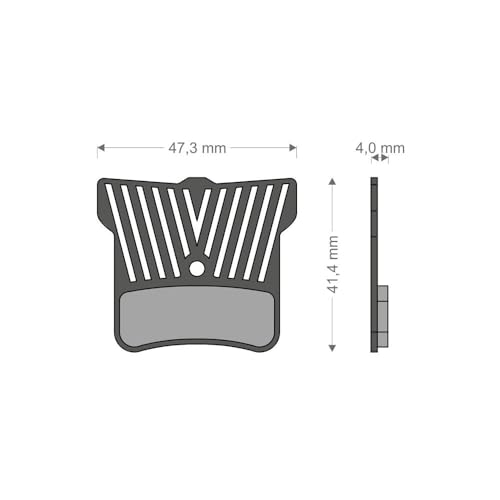 Plaquettes de frein Brenta Ciclo Lightech anti bruit pour système XTR - 2