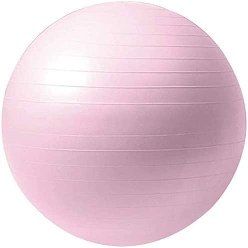 Ballon de Yoga Rose 75cm Gymnastique Gym Grossesse Entraînement ELzEy