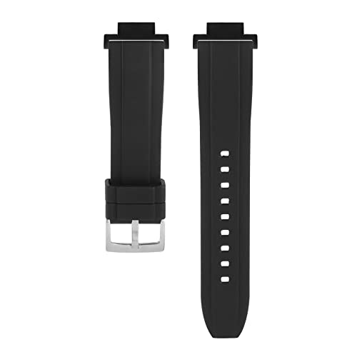 Shangshi 16mm Rubber Strap Watch Band For Casio G-SHOCK GBA-800 GBD-800 GBX-100 DW-5600 GW-M5610 GW-B5600 G-5600 GMA-S140 GA-900 GM-110 GA-400 DW-6900 GM-6900 (black black)