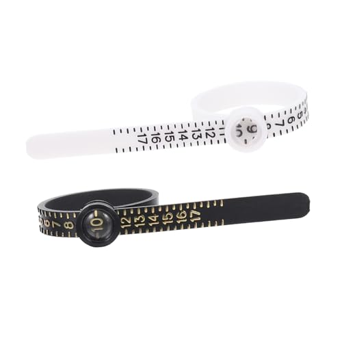 HOODANCOS Wide Application Ring Measure Gauge Jewelry Ring Tool Easy to Use for Family Friends