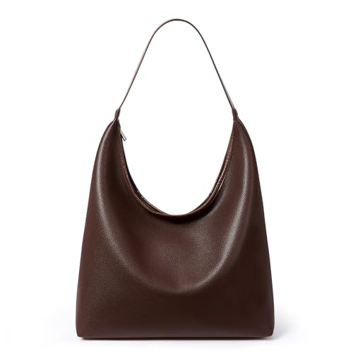 Bolso Hobo Grande de Cuero Vegano para Mujer miniatura 1