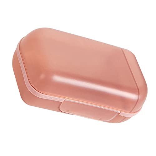Hilitand Box Holder, PPTPR Material, Elegant Portable Design, Light-Weight and Durable Travel Accessory for Laptops and Carriers (Dusty Pink)