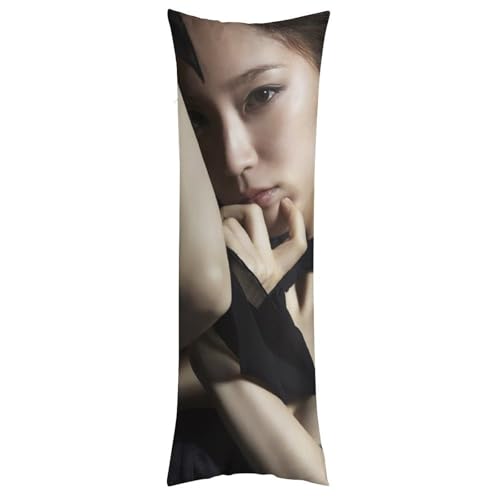 吉岡里帆297 抱き枕カバー クッションカバー インテリア グズ い背当て飾り 座布団 置物 抱きまくら 20"x54"