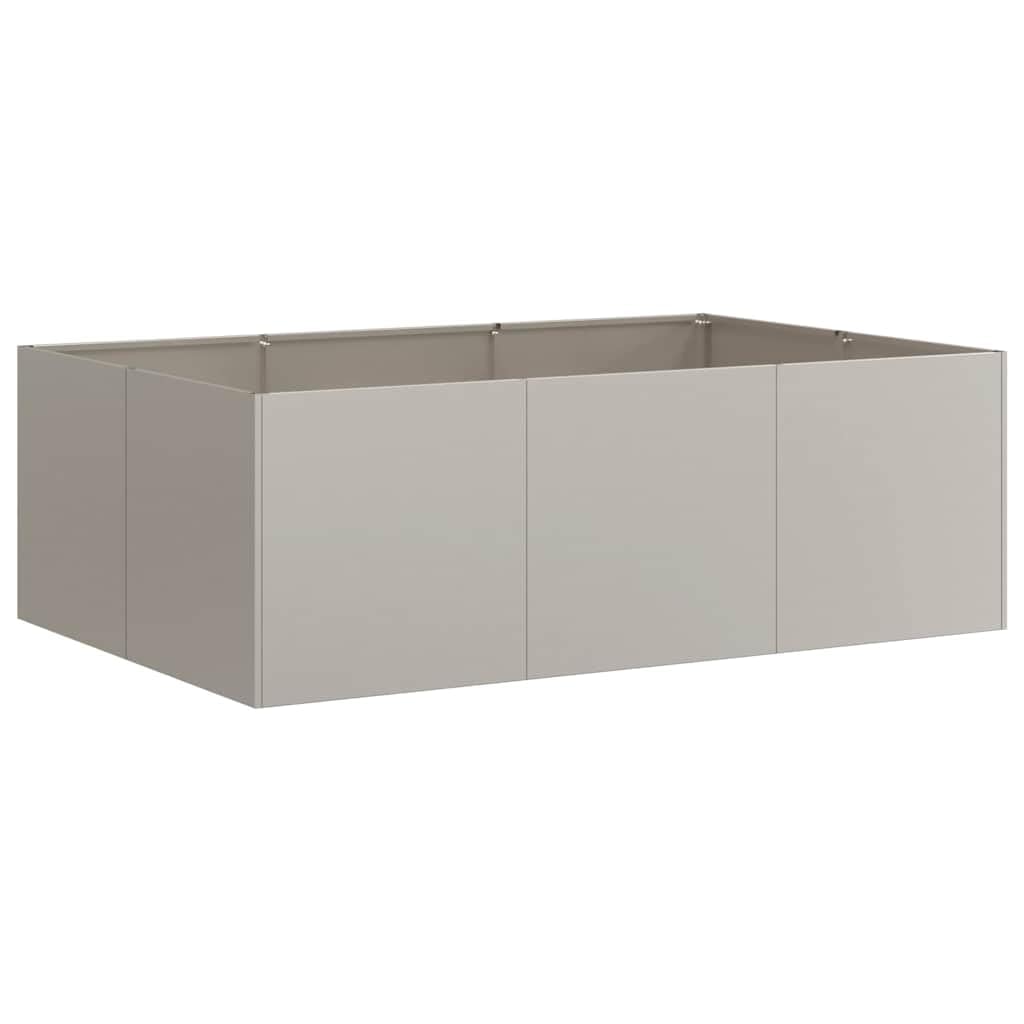 vidaXL Pflanzkübel Rostig 120x80x40 cm Wetterfester Stahl, Pflanztopf, Pflanzenständer, Hochbeet, Pflanzgefäßständer, Pflanzentablett, Gartenpflanzer