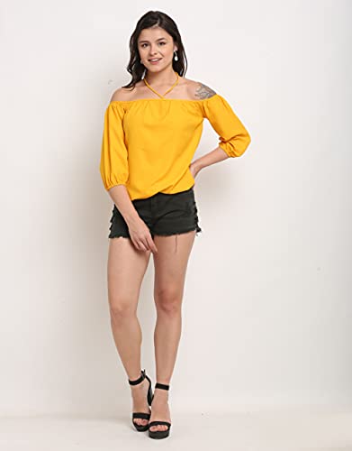 Image of Rajnandini Women's Polyester Regular Fit Top