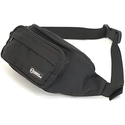 Mission Darkness FreeRoam Faraday Belt Bag // Fanny Pack Travel Sling with RF/EMF Shielding Liner. Signal Blocking Anti-tracking Data Privacy Mobile Device Security. Fits Cell Phones + Accessories Cover