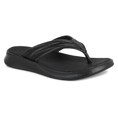 Image of Aqualite NEO-276 Men Slide Slippers with Comfotable EVA Sole Slip-On Flat Flip Flops, Sliders, Chappal & Comfort Insole Slipper for Men
