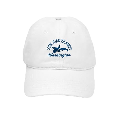 CafePress San Juan Islands. Cap Unique Adjustable Baseball Hat White