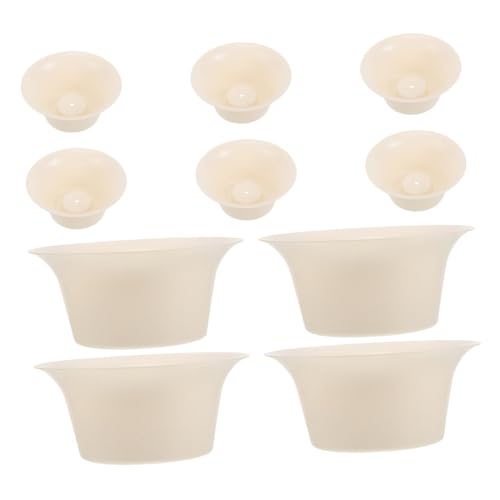 Happyyami 10pièces Pot De Sacrificiel Plastique pour Décoration De Cimetière Support Floral pour Arrangements Funéraires pour Visites De Et Commémoratifs