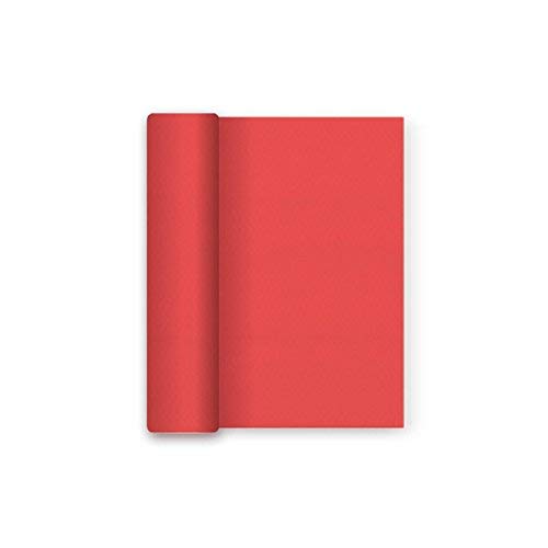 Maxi Products 225591 Papel con Film Impermeable para Fiestas, Celebraciones, Cumpleaños, Baby Shower, Aniversarios o Bodas, Rojo - 1.2 x 2.5 M Cover