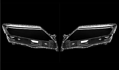 Coque de phare pour Mitsubishi ASX 2020 2021 : paire de lentilles en verre de protection avant