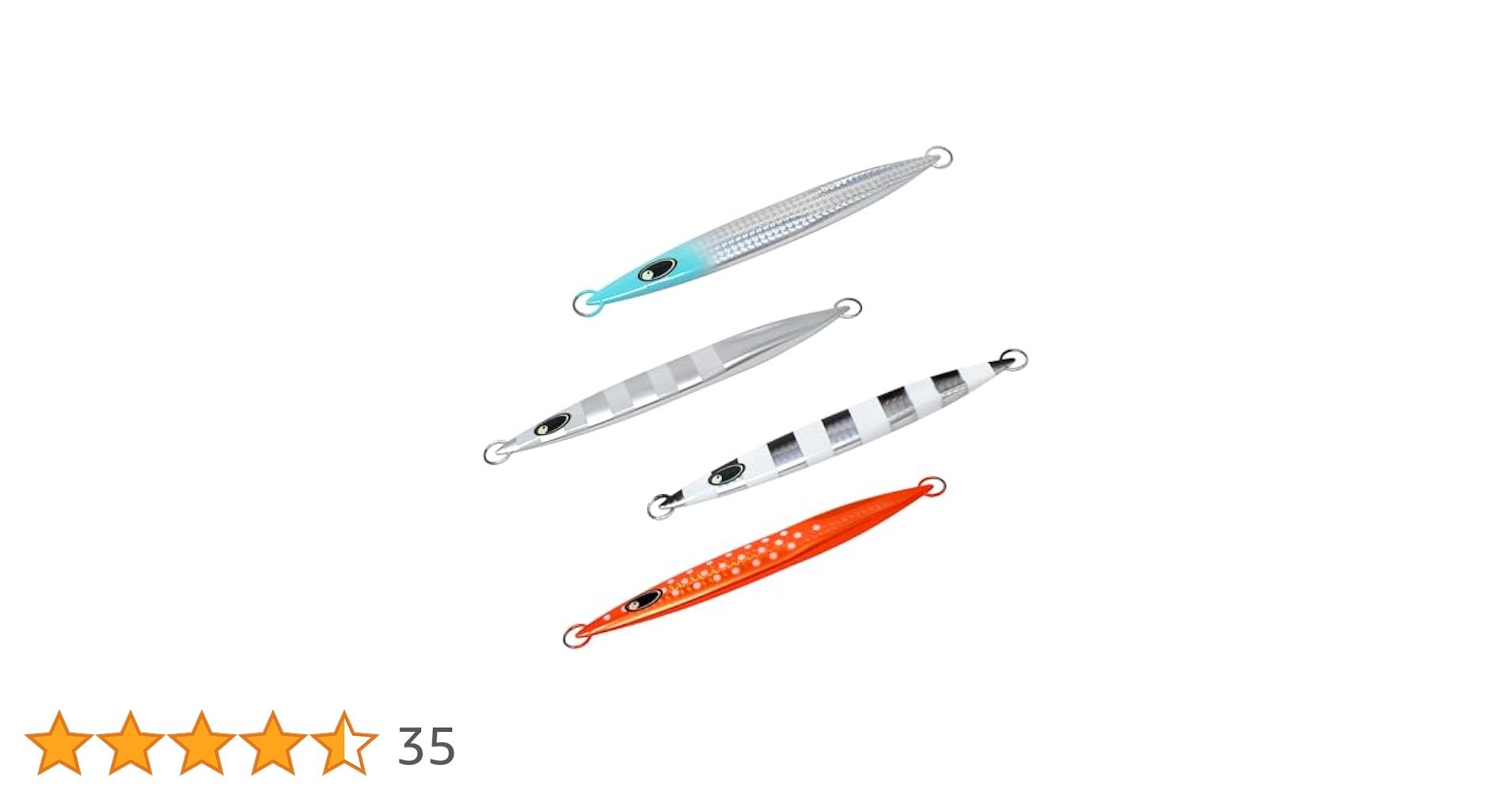 Amazon.co.jp: ロングフォールジグ タイプA 全色7個セット