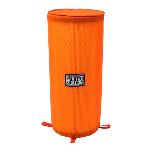 FILTERWEARS Pre-Filter F391O For UNI Air Filter NU-8711ST Compatible with CF Moto U-Force 1000 (Orange)