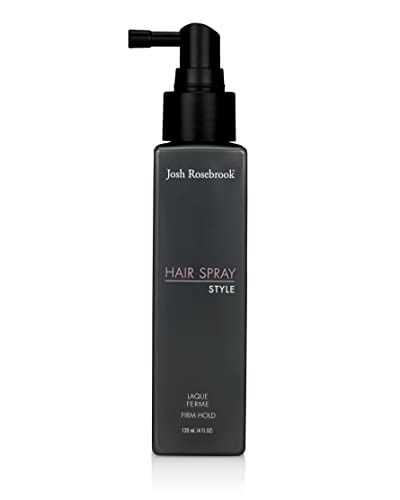 Josh Rosebrook Hair Spray Firm hold Hair Spray to control any hair style while encouraging strong hair growth. - 120mL - 4oz