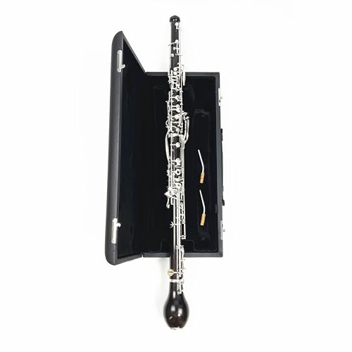 image for MILANADI Professional English Horn ebony wood Alto Oboe F Key Silver p