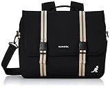 [カンゴール] ロゴ刺繍 3WAY ショルダーバッグ レッスンバッグ サッチェル型