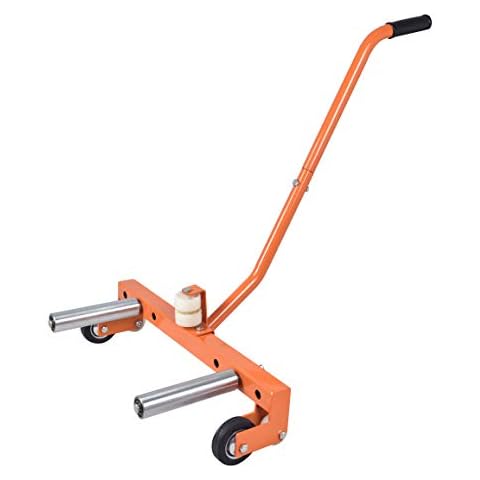 Aain DY016 Heavy-Duty Adjustable Tire Wheel Dolly for Workshop, Garage, Orange Cover