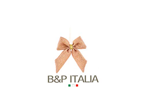 B&P Italia Lazo de Tela Rosa 11 cm Cover