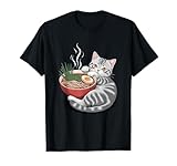 Ramen American Shorthair Japanese Noodles Camiseta