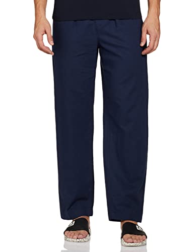 Image of Marks & Spencer Men's Cotton Solid Pajama Set