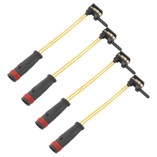 Image of Salior 4PCS Front Rear Brake Pad Wear Sensor OEM 2115401717, Brake Sensor Compatible with Mercedes-Benz CL500 GLS450 AMG GT E300, Professional Automotive Disc Brake Wear Sensors