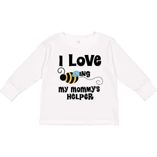 inktastic My Mommy's Helper Little Bee Kids Toddler Long Sleeve T-Shirt