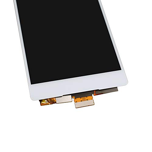 Image of LCD Screen Display with Digitizer Touch Panel Without Bezel Frame Compatible with Sony Xperia Z3+ Z3 Plus Z4 E6553(White)