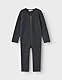 NAME IT Baby - Jungen Nbmwmino Wool Bru Suit Noos Strampler, Blau, 62 EU