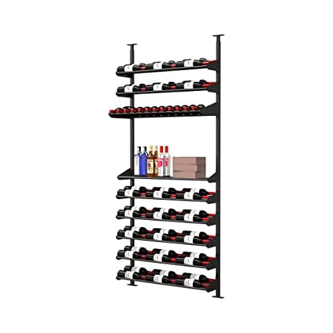 Ultra Wine Racks Showcase Exhibition Wine Display - Black (2 Deep) Cover
