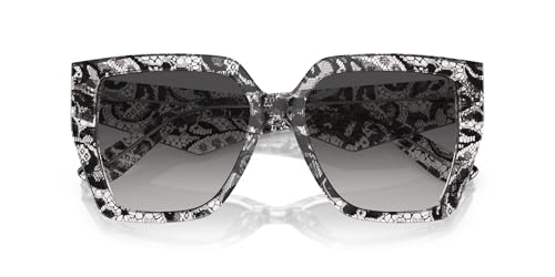 Dolce & Gabbana Sunglasses DG 4438 32878G Black Lace Grey Gradient2