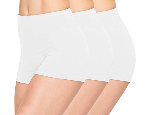 Image of ALWAYS 3 Pack Yoga Shorts - Super Soft Slip Shorts for Women
