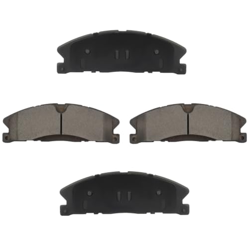 Front Ceramic Brake Pad Set ACZCR Pads w/Hardware:D1611-8881