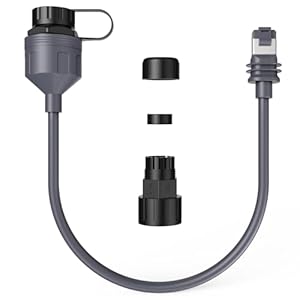 XLTTYWL Starlink Ethernet-adapter Gen 3/Mini, waterdichte verlengkoppeling voor Starlink Gen3 Standaard SPX naar RJ45, compatibel met Starlink V3/Mini Dishy