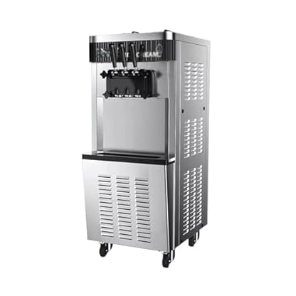 Eismaschine Vollautomatische kommerzielle Eismaschine, Milchtee-Shop, Eismaschine, Stall, süße Kegelmaschine Eiscreme-Maschine