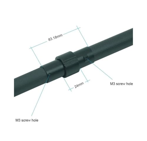 Junta Plegable de Brazo Reforzada de Aluminio 25mm para UAV miniatura 3