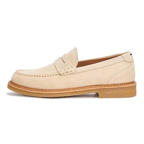 Image of BOSS Men's Kope Suede Penny Loafer