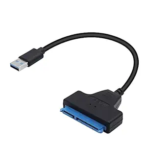 USB 3.0 SATA III Hard Drive Adapter Cable YACSEJAO SATA III Hard Drive External Converter Cable for 2.5 Inch SSD & HDD Data Transfer Support UASP