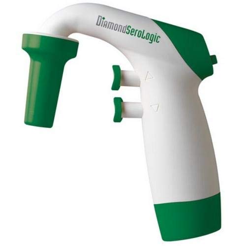 Globe Scientific 3380-EU Pipette, Diamond Serologic, Motorized Serological Pipette Controller, Rechargeable with EU Plug, 3 mm Height, 9.5 mm Wide, 10 mm Length