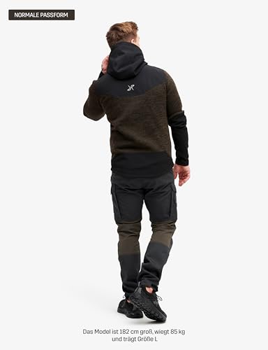 RevolutionRace Herren RVRC GP Pants, Hose zum Wandern und für viele Outdoor-Aktivitäten, Mud, L