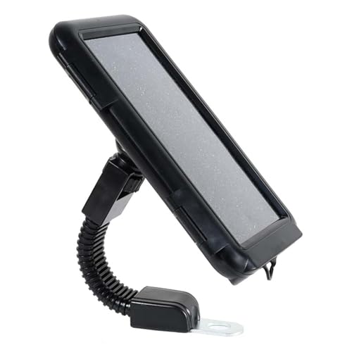 Support GPS moto pour rétroviseur avec housse étanche guidon de scooter